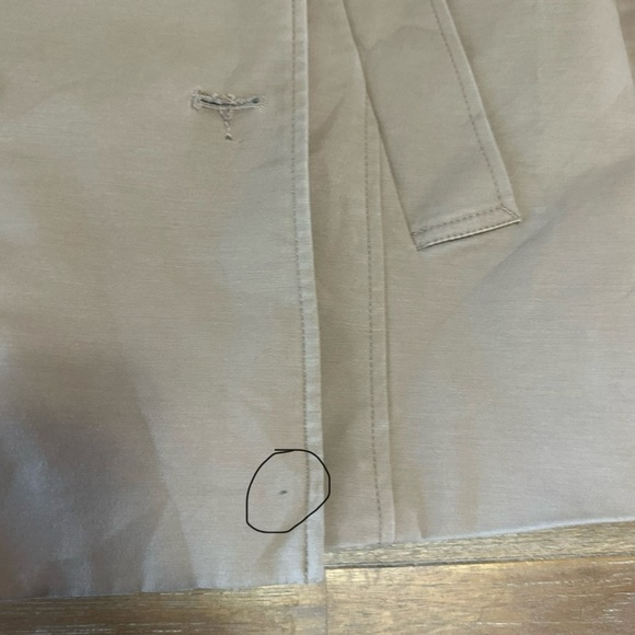 Tommy Hilfiger Women’s Tan Trench Coat Size Medium - Picture 7 of 13